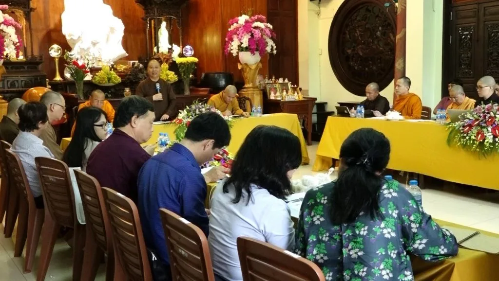 TP.HCM: Ban Văn hóa Trung ương GHPGVN Tọa đàm thẩm định pháp phục Cư sĩ Phật giáo Việt Nam
