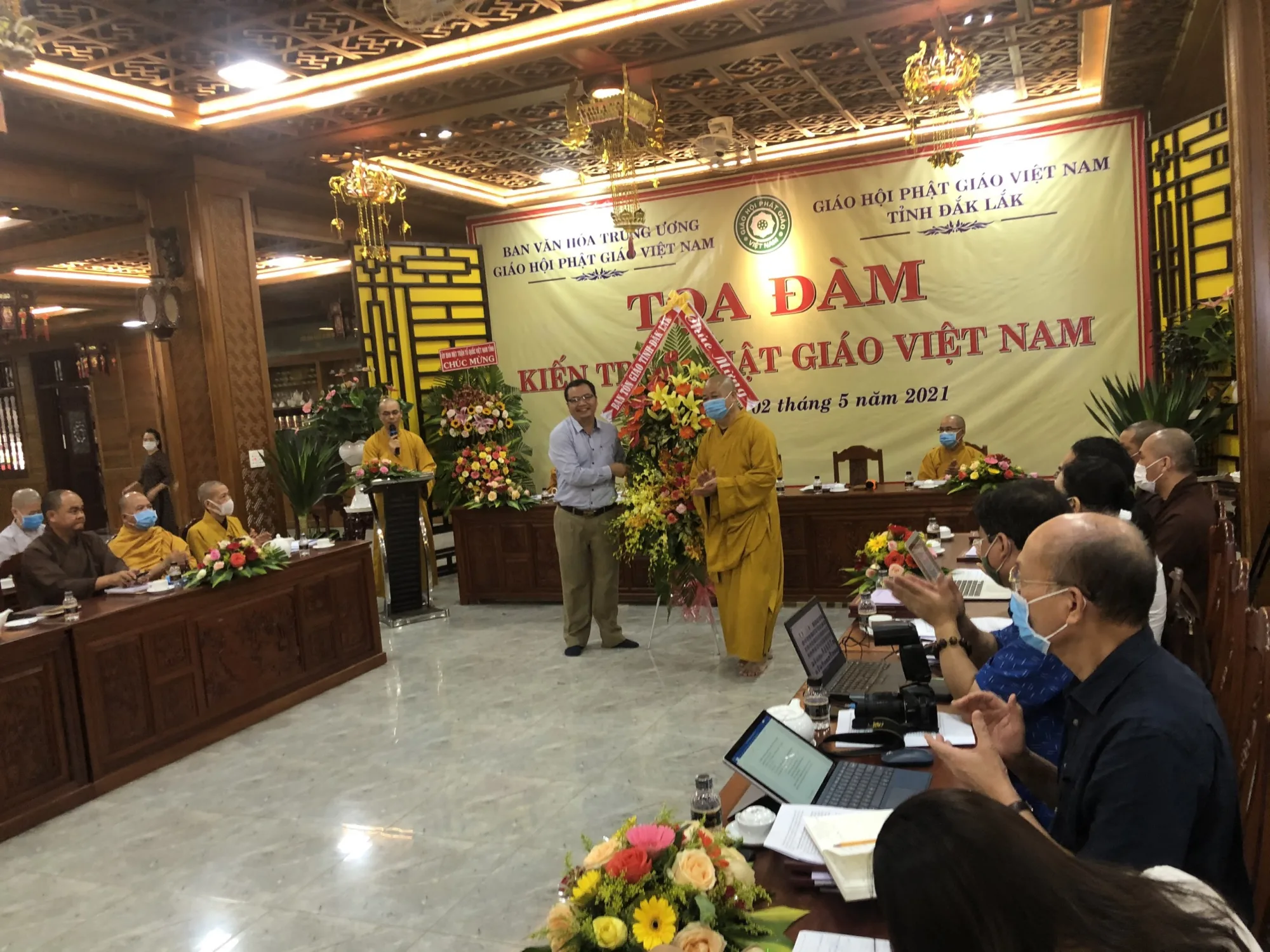 BAN VĂN HOÁ TRUNG ƯƠNG GHPGVN TOẠ ĐÀM:” ĐỀ ÁN DI SẢN KIẾN TRÚC PHẬT GIÁO TẠI TỈNH ĐẮK LẮK”