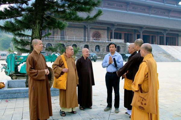 Trung ương Giáo hội khảo sát tiến độ thi công chùa Tam Chúc, Hà Nam – nơi diễn ra Đại lễ Vesak LHQ 2019