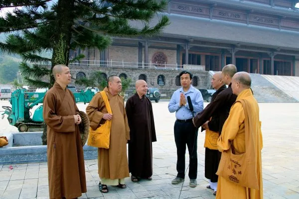 Trung ương Giáo hội khảo sát tiến độ thi công chùa Tam Chúc, Hà Nam – nơi diễn ra Đại lễ Vesak LHQ 2019