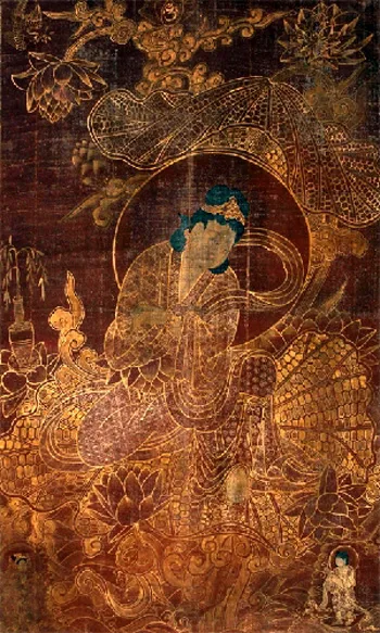 Tìm thấy tranh Bồ-tát Quán Thế Âm thuộc thế kỷ 16