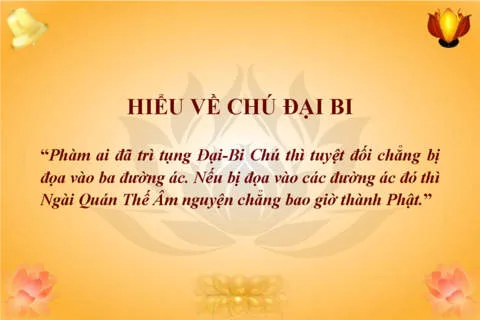Nên trì chú Đại bi bằng âm Phạn hay âm Hán-Việt?