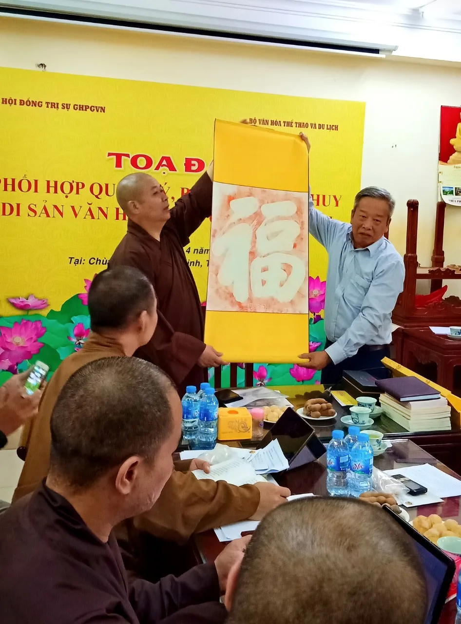 Họp ban VHTW GHPG VN khu vực miền Bắc trù bị chương trình tổng kết phật sự Ban Văn Hóa cuối năm 2018