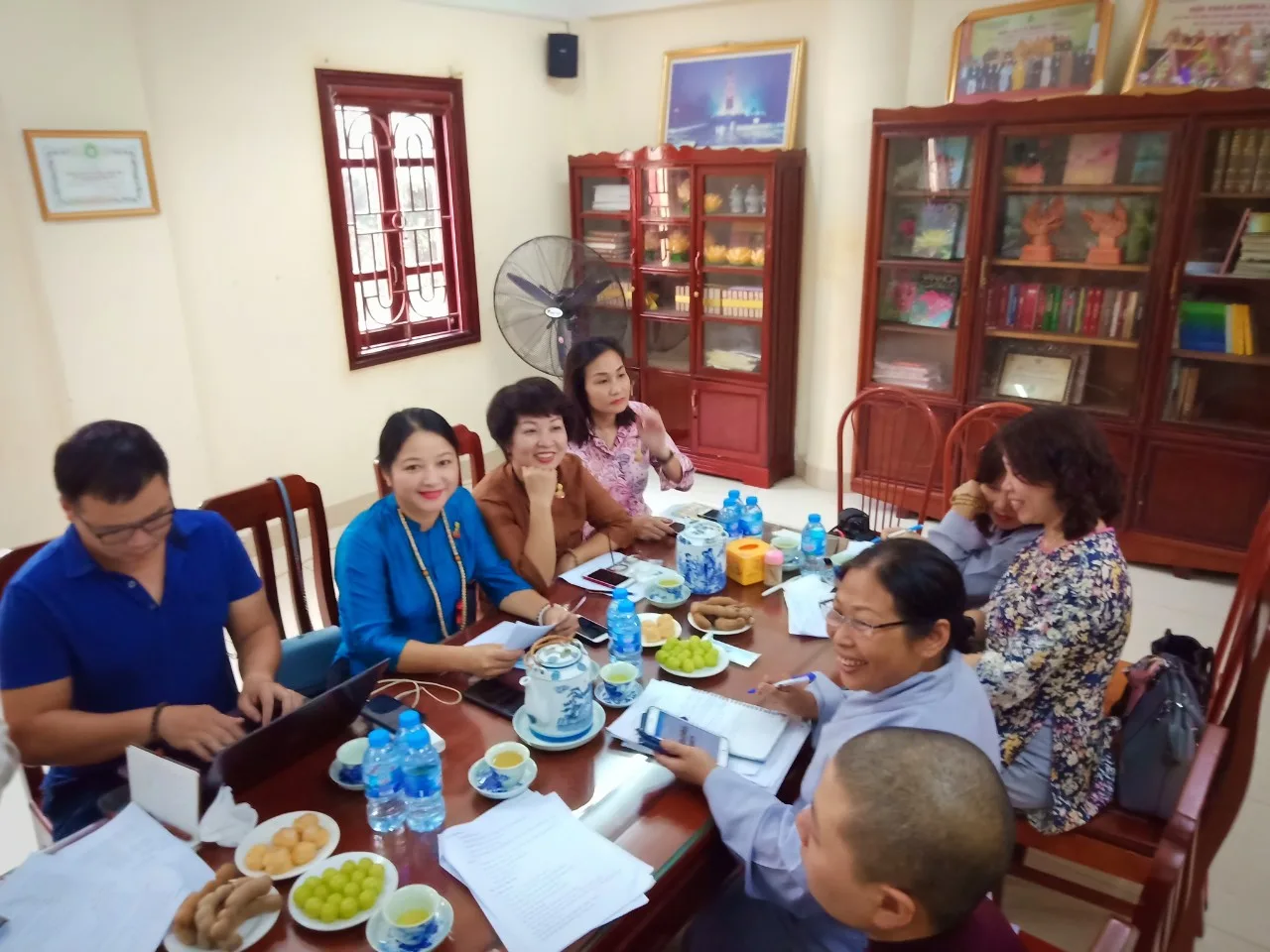 Họp trù bị chương trình tổng kết cuối năm 2018 Ban VH