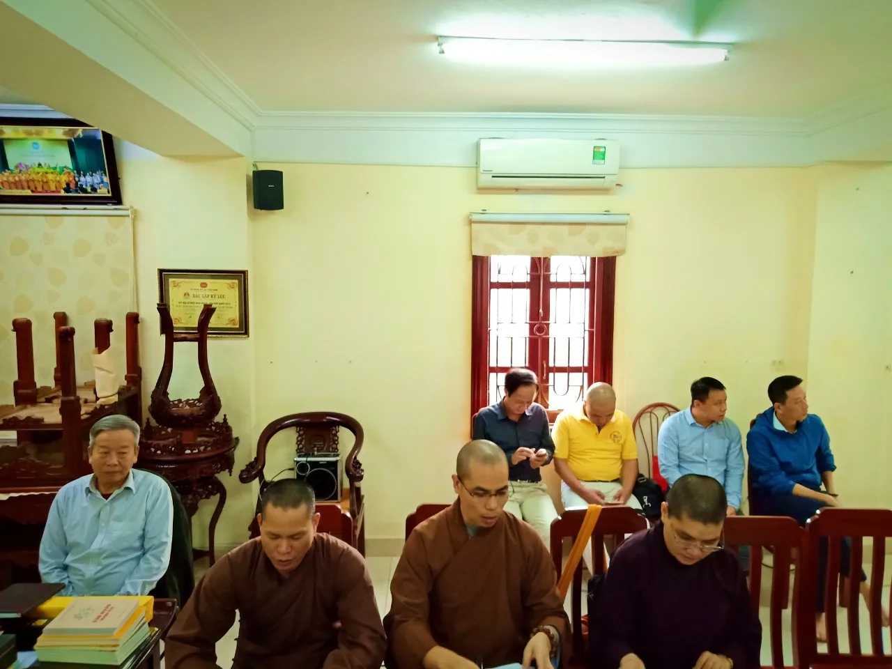 Họp trù bị chương trình tổng kết cuối năm 2018 Ban VH