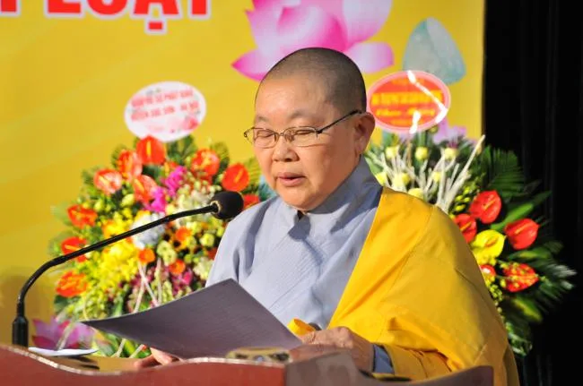 Lễ khai giảng lớp bồi dưỡng kiến thức Luật học cho Ni giới Hà Nội