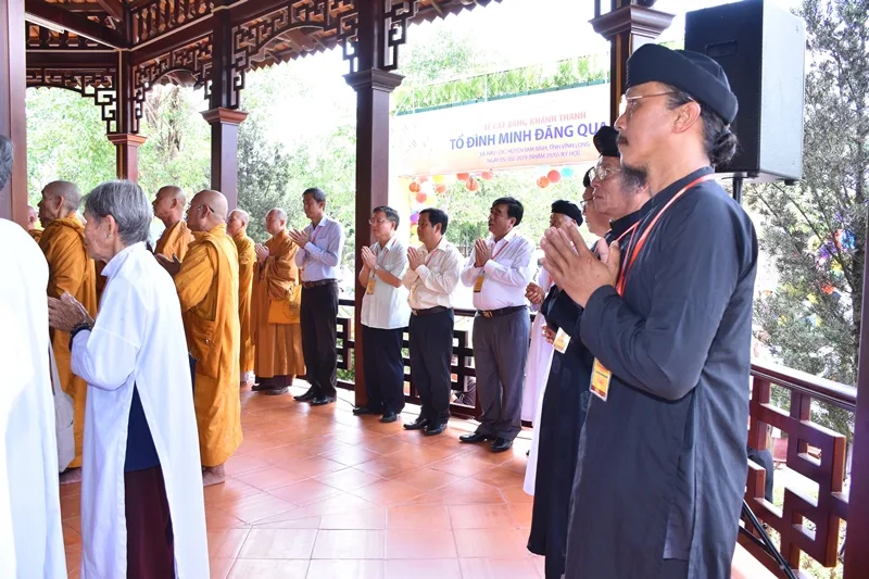 Trung ương GHPGVN tưởng niệm và khánh thành Tổ đình Minh Đăng Quang
