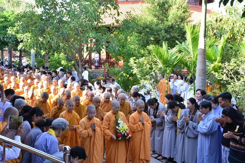 Trung ương GHPGVN tưởng niệm và khánh thành Tổ đình Minh Đăng Quang