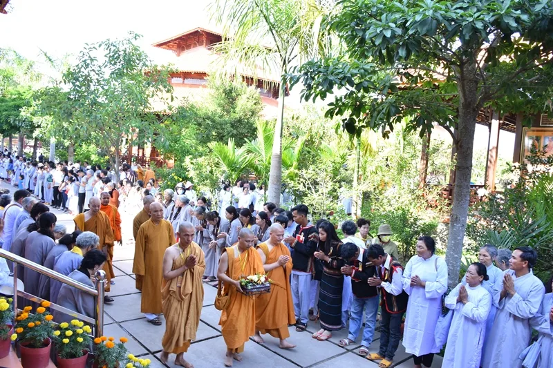 Trung ương GHPGVN tưởng niệm và khánh thành Tổ đình Minh Đăng Quang
