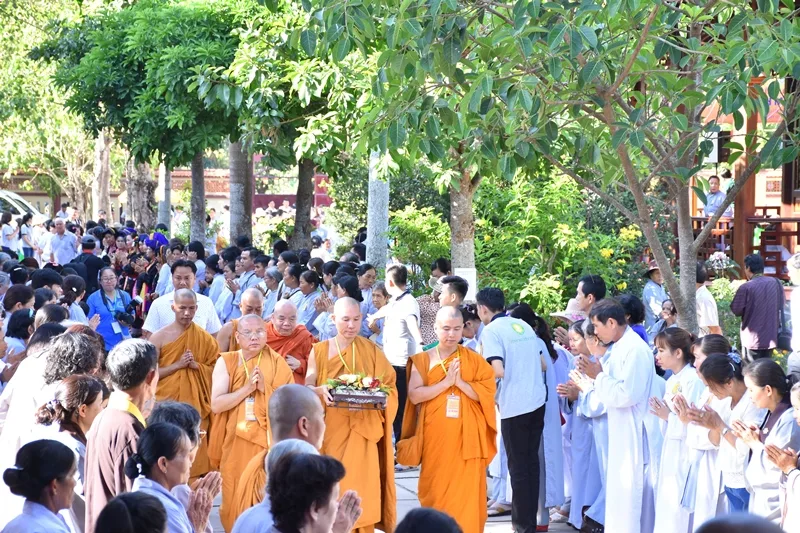 Trung ương GHPGVN tưởng niệm và khánh thành Tổ đình Minh Đăng Quang