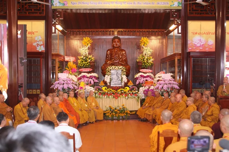 Trung ương GHPGVN tưởng niệm và khánh thành Tổ đình Minh Đăng Quang