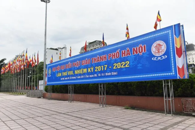 Trước thềm khai mạc Đại hội đại biểu Phật giáo thành phố Hà Nội nhiệm kỳ VIII