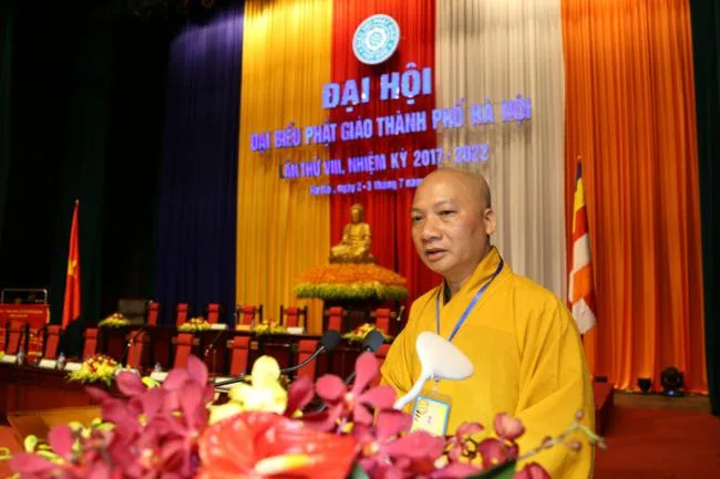 Phiên nội bộ Đại hội đại biểu Phật giáo Tp. Hà Nội nhiệm kỳ VIII (2017 – 2022)