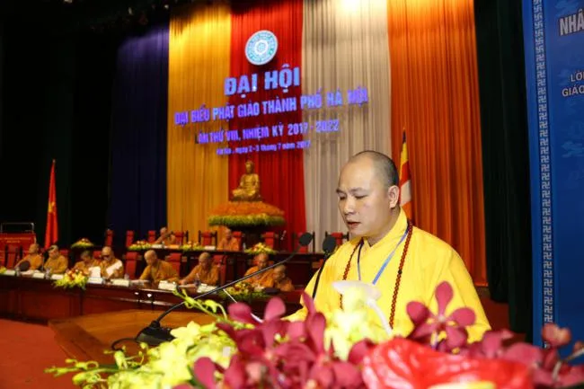 Phiên nội bộ Đại hội đại biểu Phật giáo Tp. Hà Nội nhiệm kỳ VIII (2017 – 2022)