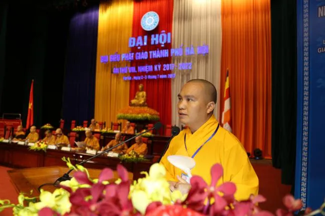Phiên nội bộ Đại hội đại biểu Phật giáo Tp. Hà Nội nhiệm kỳ VIII (2017 – 2022)