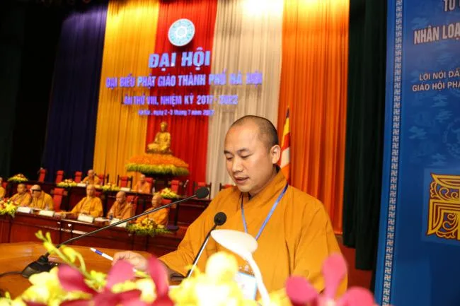 Phiên nội bộ Đại hội đại biểu Phật giáo Tp. Hà Nội nhiệm kỳ VIII (2017 – 2022)