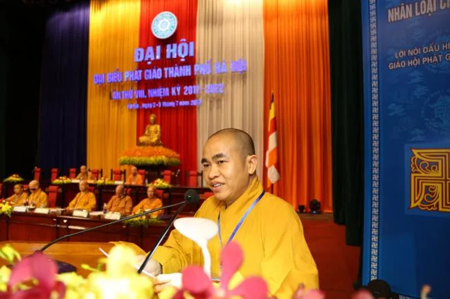 Phiên nội bộ Đại hội đại biểu Phật giáo Tp. Hà Nội nhiệm kỳ VIII (2017 – 2022)