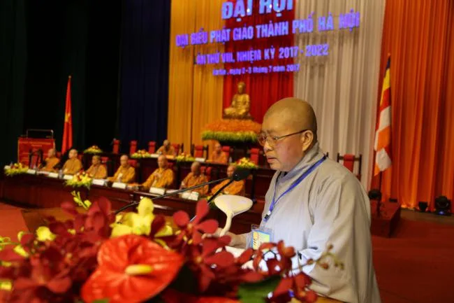 Phiên nội bộ Đại hội đại biểu Phật giáo Tp. Hà Nội nhiệm kỳ VIII (2017 – 2022)