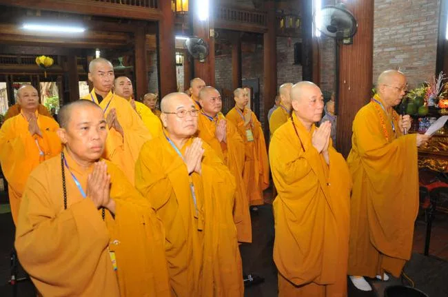 Phiên nội bộ Đại hội đại biểu Phật giáo Tp. Hà Nội nhiệm kỳ VIII (2017 – 2022)