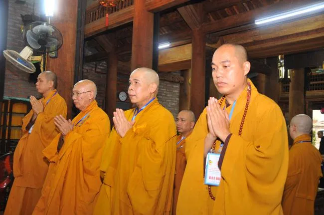 Phiên nội bộ Đại hội đại biểu Phật giáo Tp. Hà Nội nhiệm kỳ VIII (2017 – 2022)