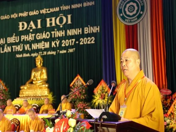 Ninh Bình: Đại hội Đại biểu Phật giáo tỉnh lần thứ VI