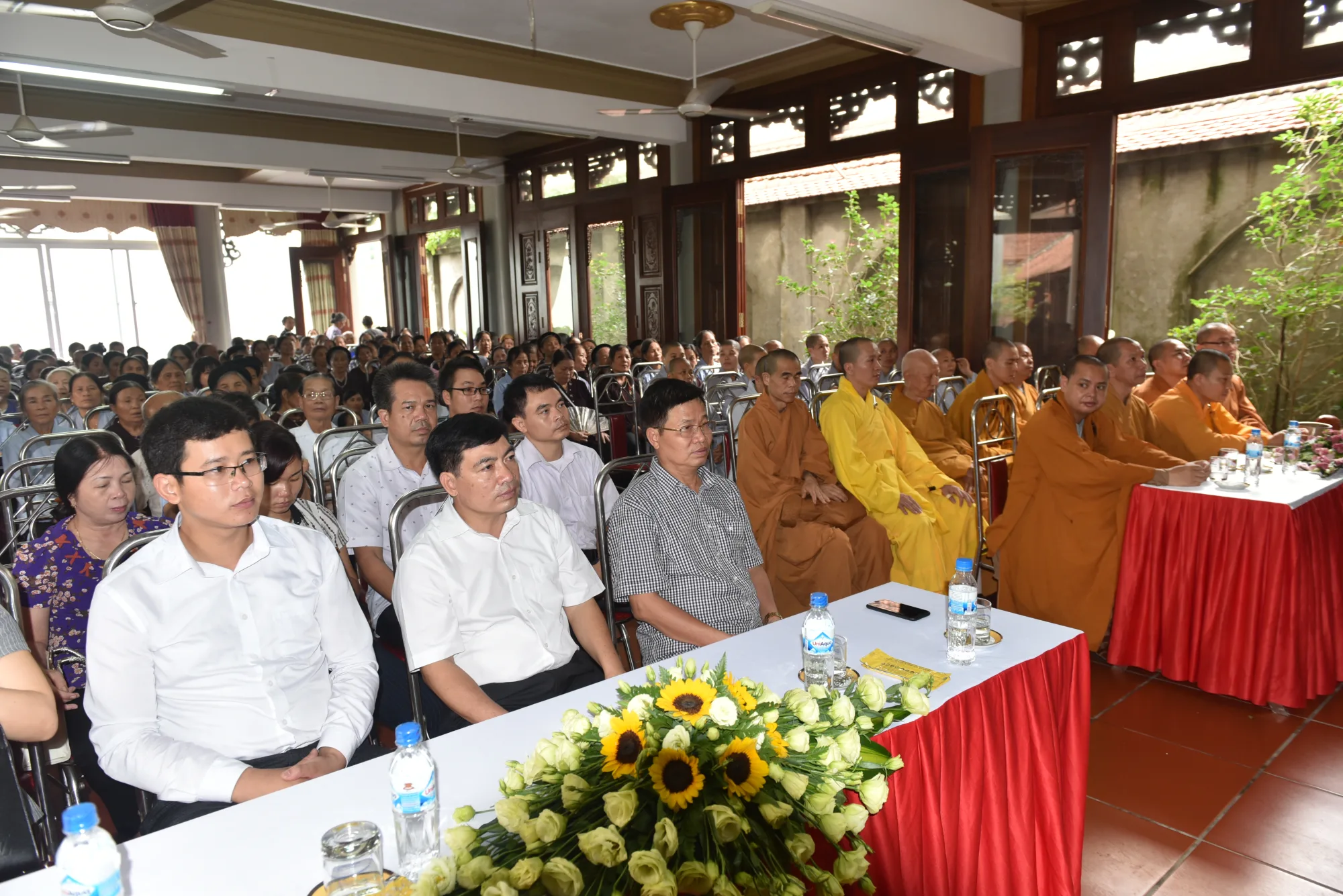 Khai pháp trương hạ chùa tùng Vân TT Thổ tang huyện Vĩnh Tường Vĩnh Phúc