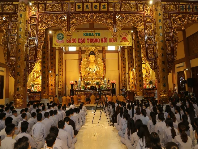 Hà Nội: Chùa Yên Phú tổ chức khóa tu mùa hè "Sáng Đạo Trong Đời" 2017 lần 2