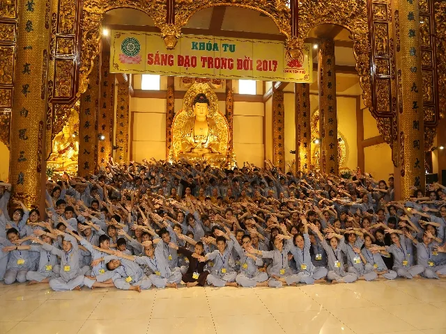 Hà Nội: Chùa Yên Phú tổ chức khóa tu mùa hè "Sáng Đạo Trong Đời" 2017 lần 2