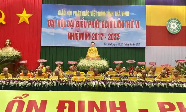 Trà Vinh: Đại hội Đại biểu Phật giáo lần thứ VI