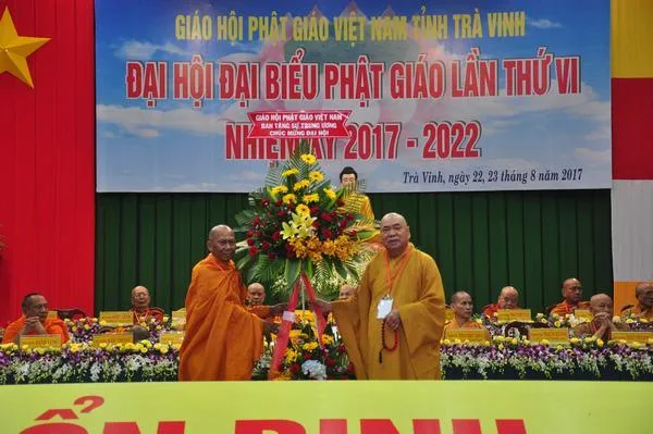 Trà Vinh: Đại hội Đại biểu Phật giáo lần thứ VI