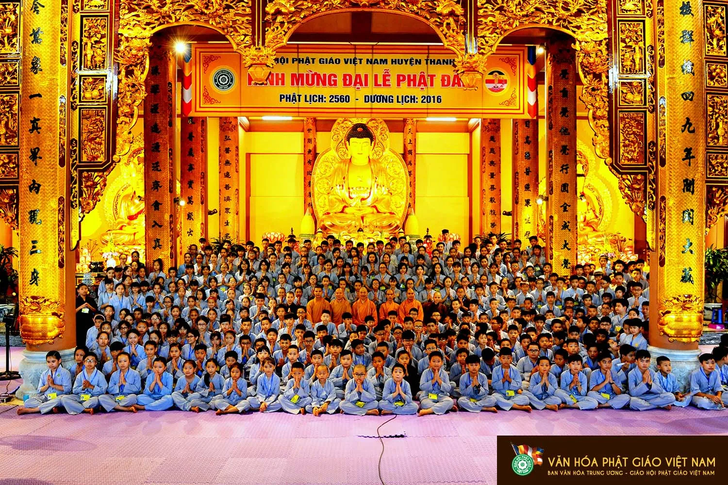 Khóa tu " Sáng Đạo trong Đời " .Chùa Yên Phú - 2016