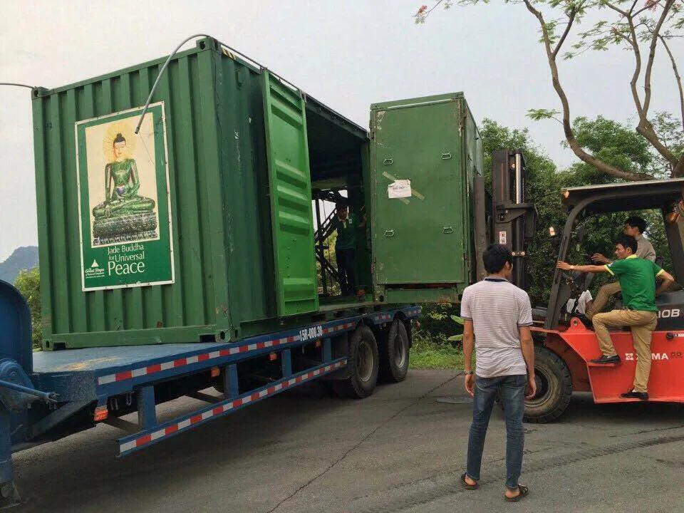 Hành trình phật ngọc tới Hà nội