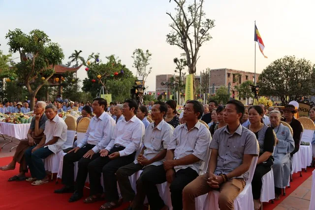 Ninh Bình: Chùa Đại Bi tổ chức lễ an vị tượng Phật, Xá lợi Phật và cầu nguyện hòa bình