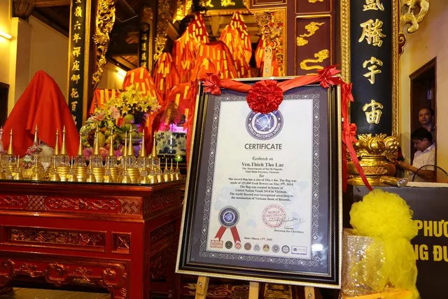 Ninh Bình: Chùa Đại Bi tổ chức lễ an vị tượng Phật, Xá lợi Phật và cầu nguyện hòa bình