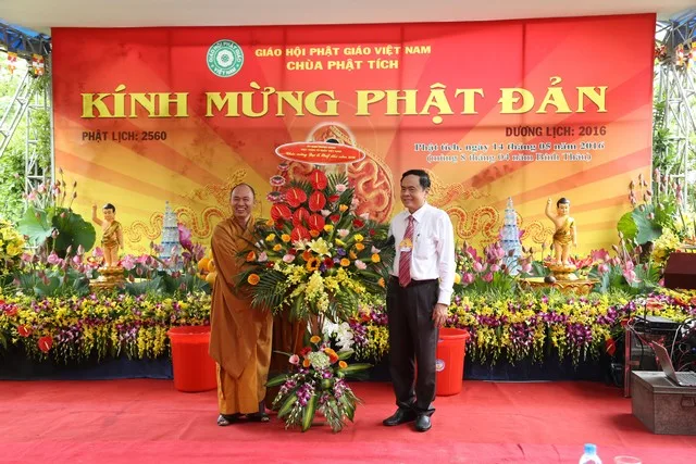 Bắc Ninh: Chùa Phật Tích kính mừng Đại lễ Phật đản PL 2560 – DL 2016