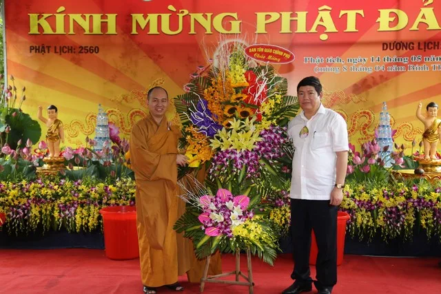 Bắc Ninh: Chùa Phật Tích kính mừng Đại lễ Phật đản PL 2560 – DL 2016
