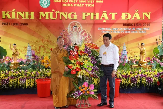 Bắc Ninh: Chùa Phật Tích kính mừng Đại lễ Phật đản PL 2560 – DL 2016