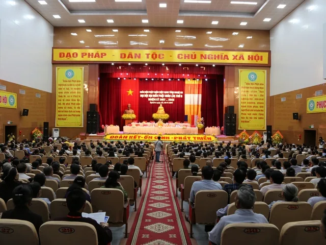 Phiên trù bị Đại hội Đại biểu Phật giáo tỉnh Nghệ An lần II