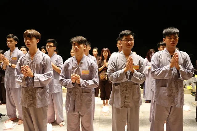 Ninh Bình: Đêm hội hoa đăng cầu Quốc thái Dân an tại chùa Bái Đính