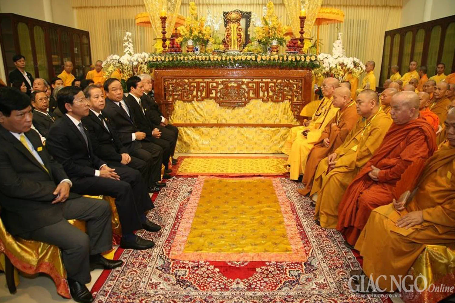 Lễ truy niệm, cung tống kim quan HT.Thích Chơn Thiện nhập bảo tháp