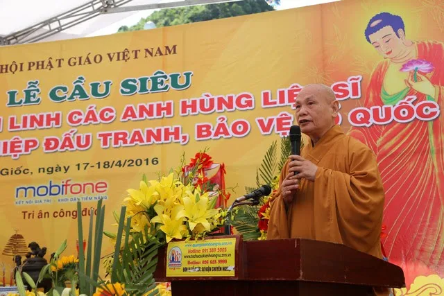 Phật tích - Đại lễ cầu siêu tưởng niệm Anh linh các anh hùng Liệt sỹ