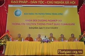 Tp.HCM: Khóa Bồi dưỡng truyền thông Phật giáo toàn quốc 2016