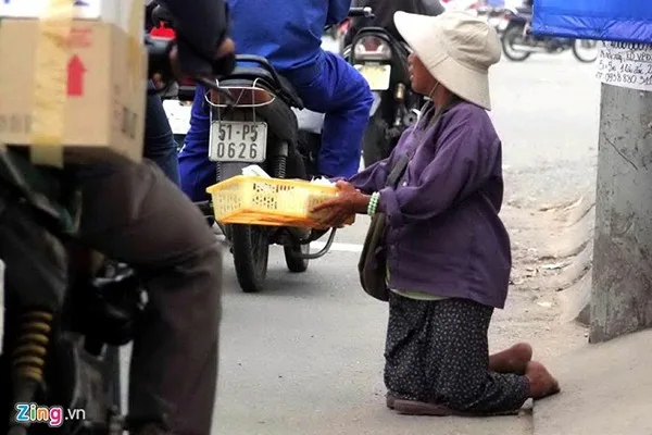 Ăn xin không phải là một nghề!
