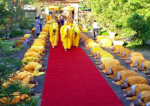 Cung thỉnh Giác linh HT.Thích Chơn Thiện thăm Học viện và chùa Từ Đàm