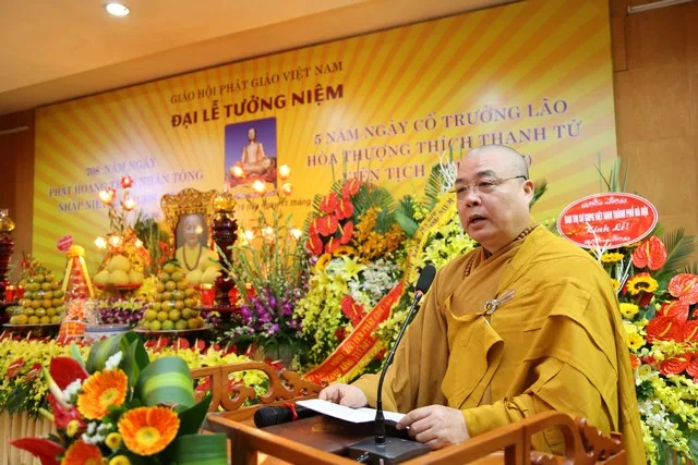TƯGH thành kính tưởng niệm Đức Phật hoàng Trần Nhân Tông