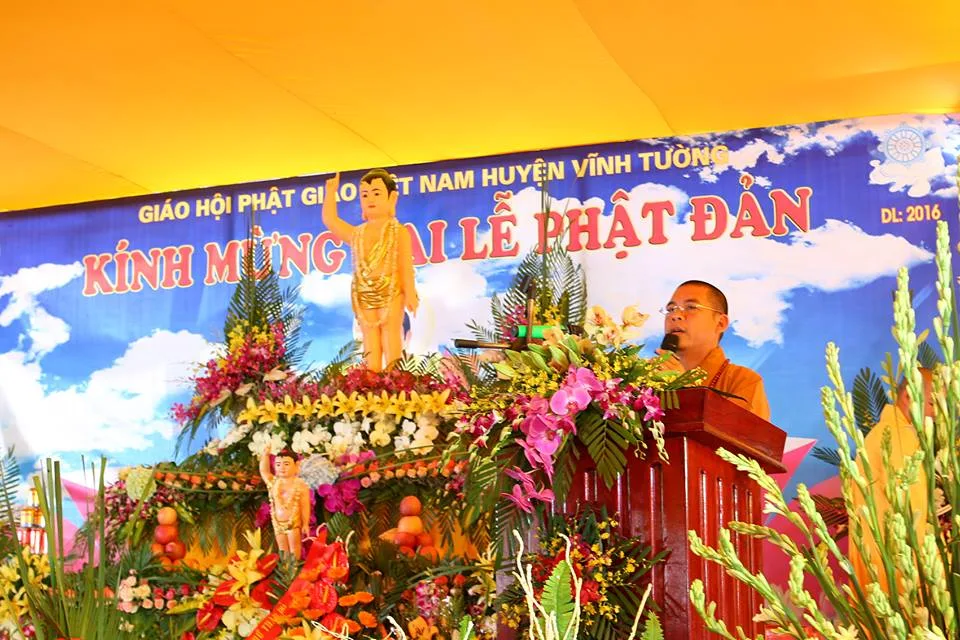 Đại lễ Phật Đản huyện Vĩnh Tường 2016