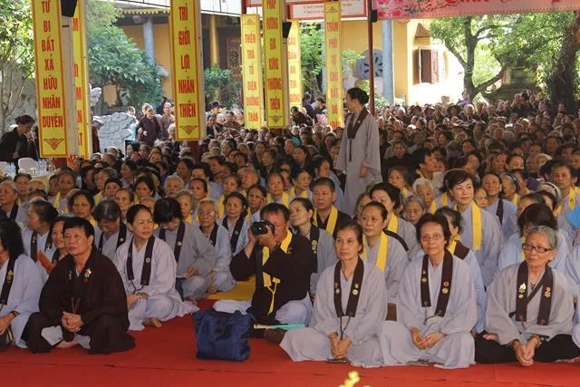 Thái Nguyên: Trường hạ chùa Phù Liễn khai giảng Pháp bảo