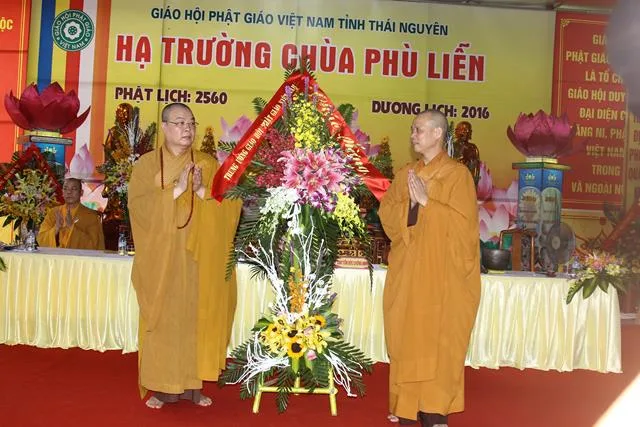 Thái Nguyên: Trường hạ chùa Phù Liễn khai giảng Pháp bảo