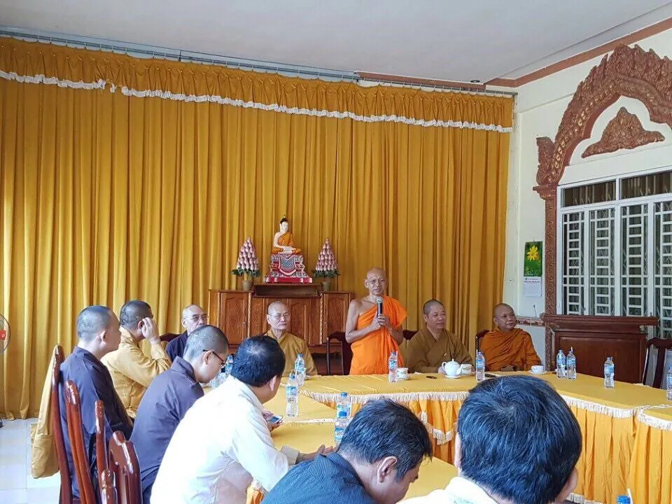 Ban Văn hóa trung ương Giáo hội Phật giáo Việt nam thăm và làm việc tại Cần Thơ