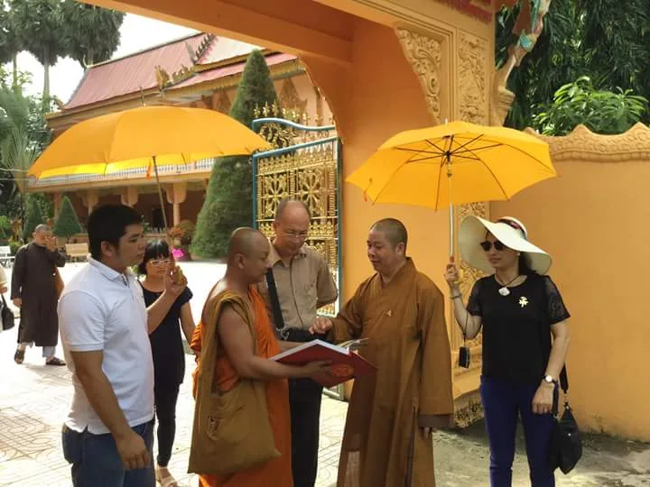 Ban Văn hóa trung ương Giáo hội Phật giáo Việt nam thăm và làm việc tại Cần Thơ